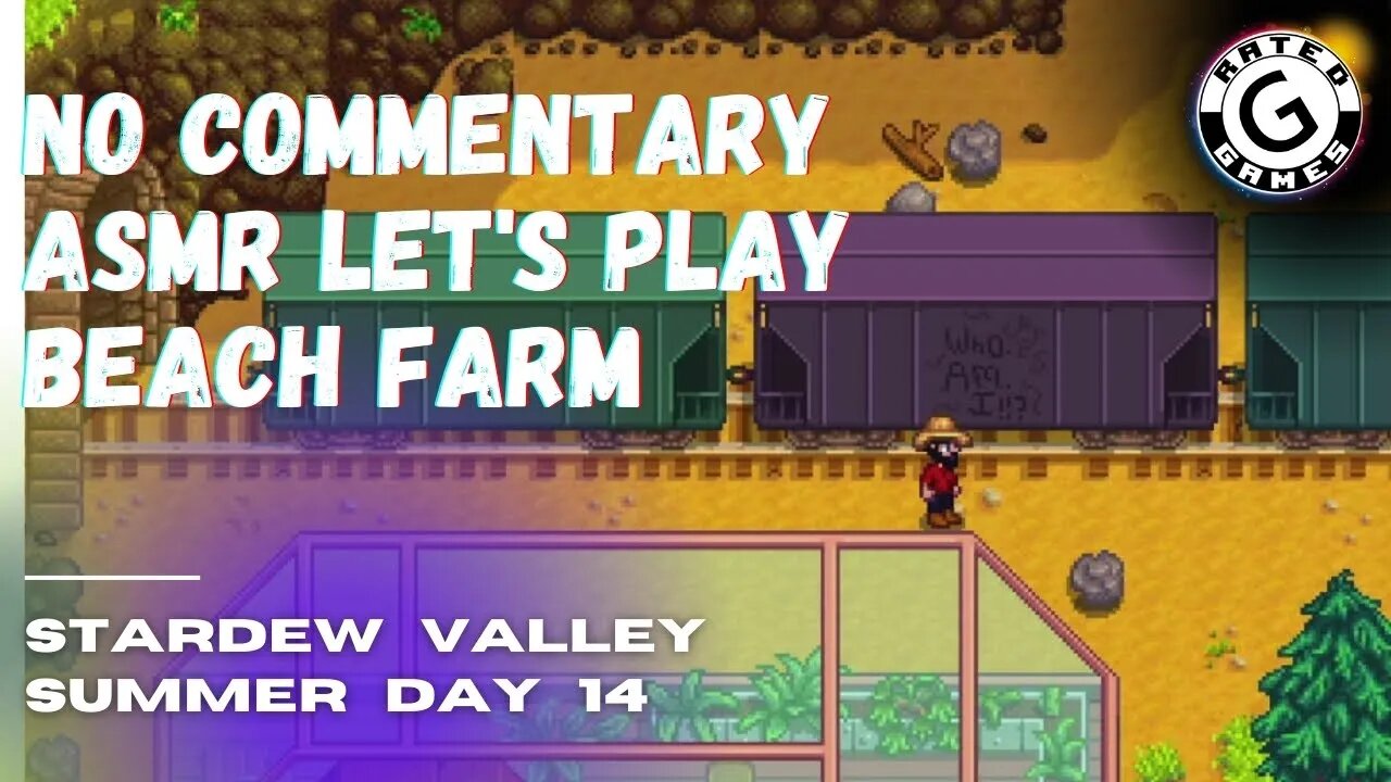 Stardew Valley No Commentary - Family Friendly Lets Play on Nintendo Switch - Summer Day 14