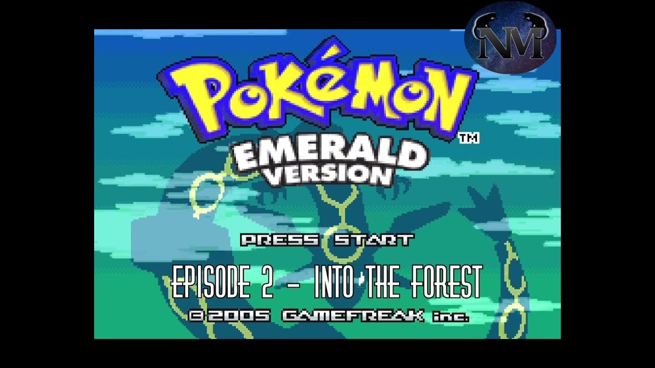 Pat Plays Pokemon Emerald Nuzlocke : Episode 2 - Into The Forest!