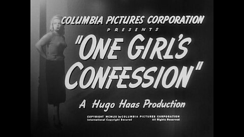 One Girls Confession (1953)