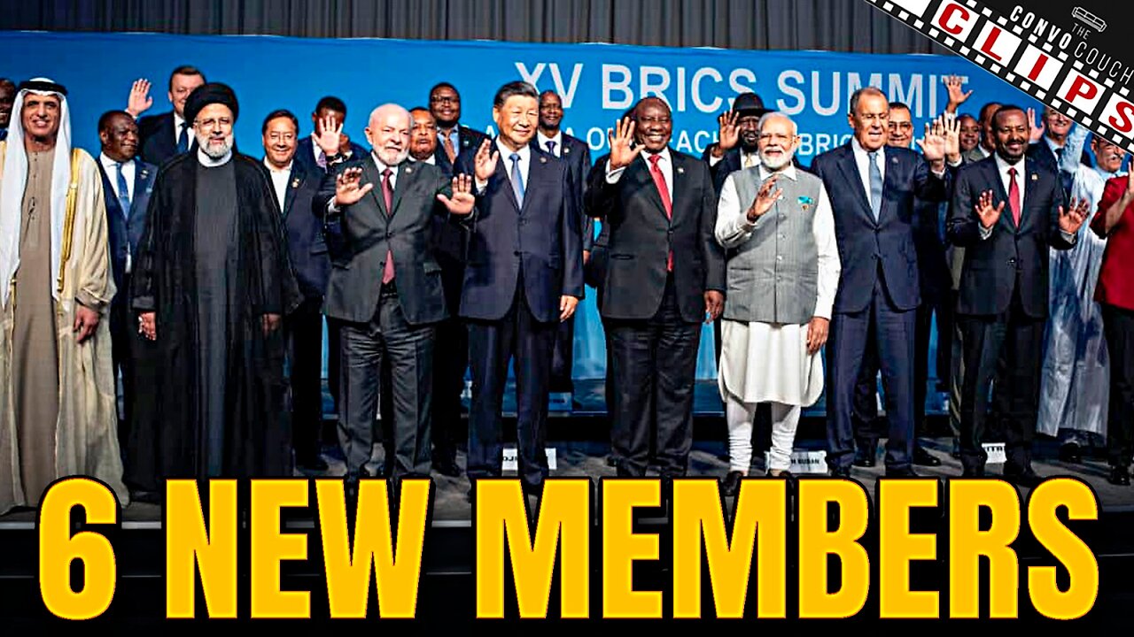 BREAKING: Argentina, Egypt, Ethiopia, Iran, Saudi Arabia, & UAE to Join BRICS
