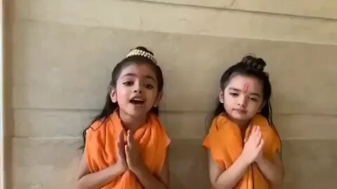 Ram Katha by cute brothers | Hum katha sunate