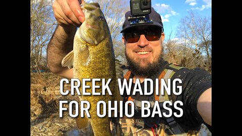 Creek Wading for Ohio Bass