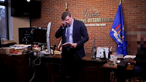 James O'Keefe REMOVED as CEO of Project Veritas, FULL SPEECH from James at Veritas HQ 📄🗣️😥