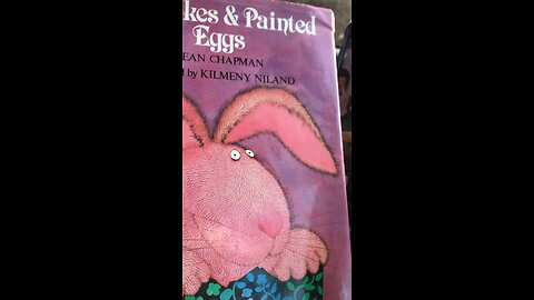 Children's book with Jesus and Bunny for Easter and look 👀 whats in it