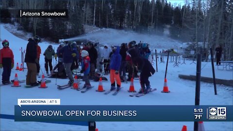 Arizona Snowbowl opens some of its 'expert' runs, preps to open more soon