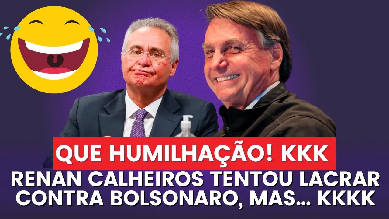 QUE HUMILHANTE! 🤣 || Renan Calheiros tentou lacrar, mas esqueceu de trocar a conta e foi pego! kkk