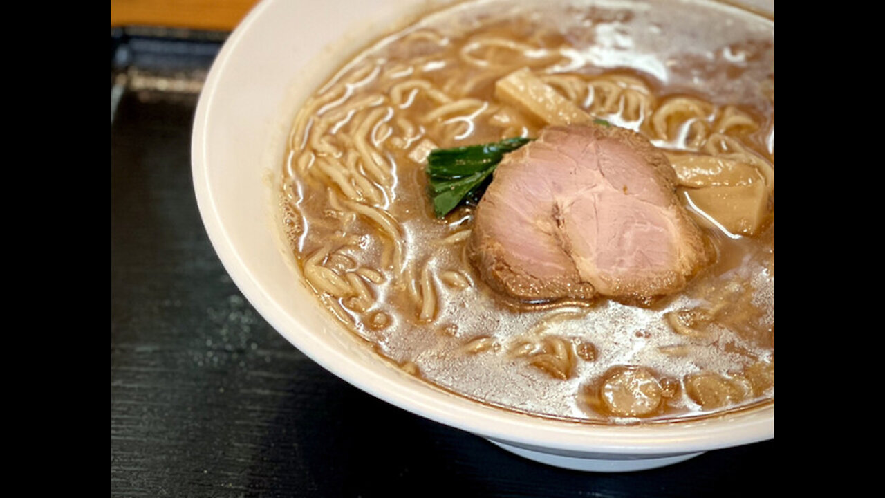 Simple Ramen with Big Flavours - Chuukasoba Waka Tokyo in Shitashinagawa 中華そば和渦