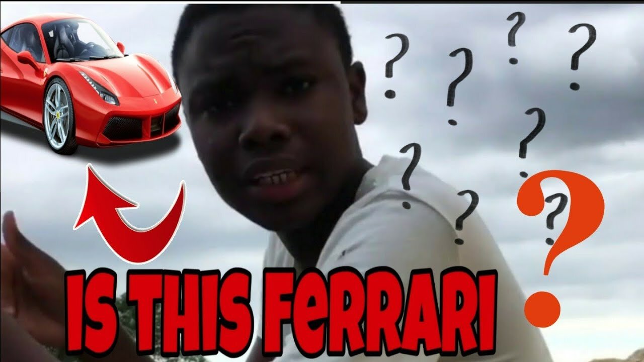 Is this Ferrari? Fast cars daily dosage vines