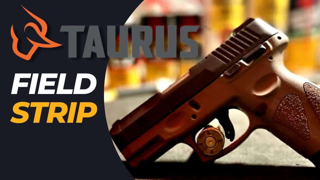 Taurus G2 - Field Strip For Cleaning | How to Disassemble & Reassemble the Taurus G2 9mm Pistol