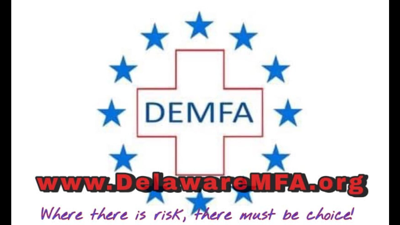 STANDING UP FOR FREEDOM AGAINST VACCINE MANDATES! DELAWARE MFA WHERE THERE IS RISK THERE MUST BE CHOICE