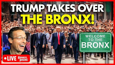 Trump SHOCKS World with MASSIVE Bronx Rally, Asks Rappers For A 'GRILL'| CNN PANICS as Crowd ROARS🔥