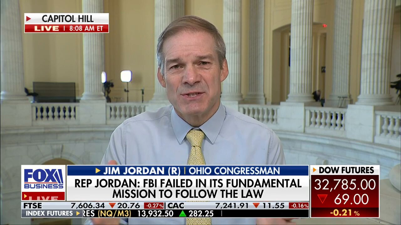 Rep. Jim Jordan: If this isn't frightening, I don't know what is