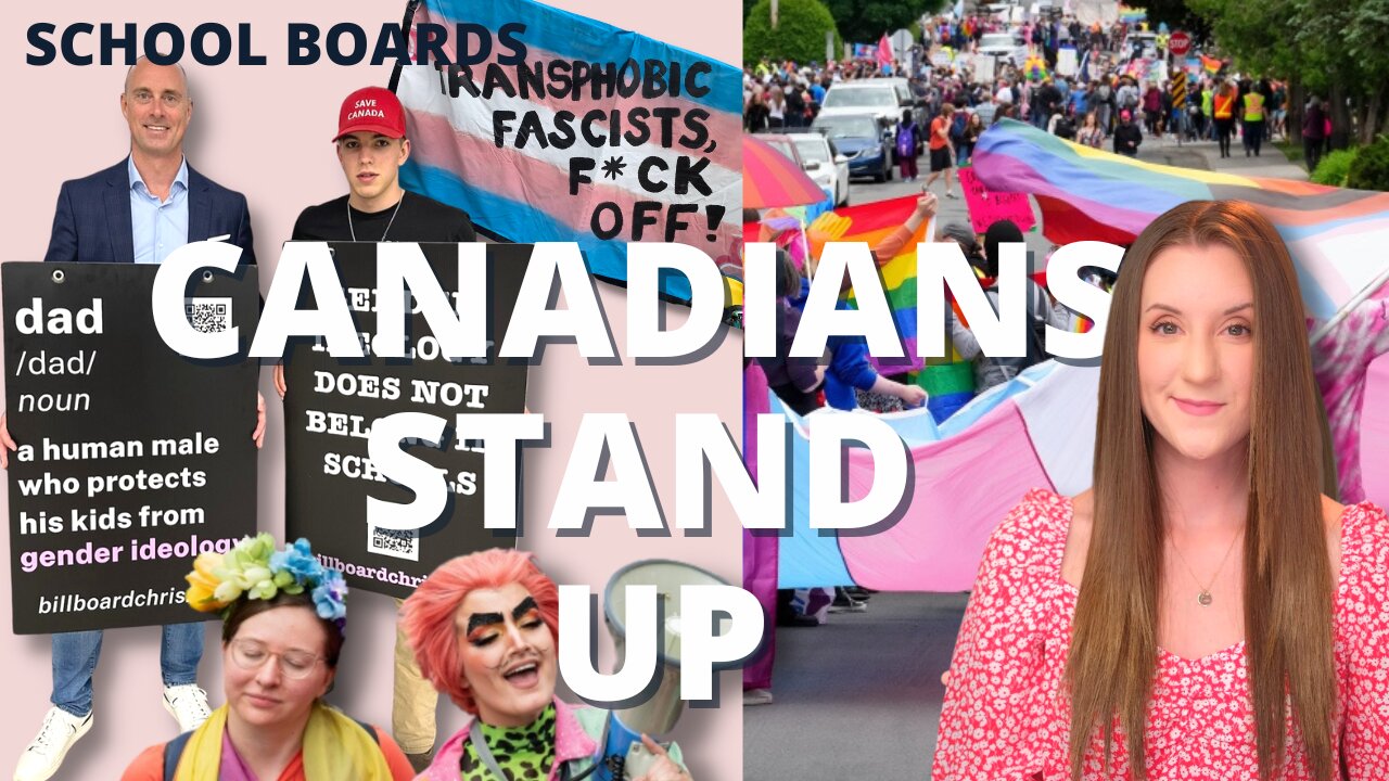 Billboard Chris And Josh Alexander Joined By PARENTS: Ottawa Gender Ideology PROTEST | Nat