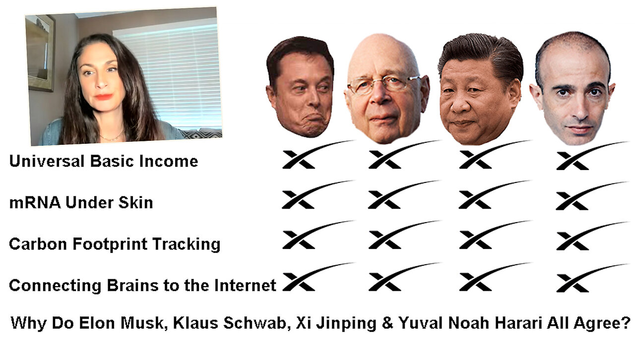 Mel K | Why Do Musk, Harari, Xi, & Schwab All Endorse: Universal Basic Income, mRNA Under the Skin, Carbon Footprint Tracking & Connecting Brains to the Internet? From Transgender to Transhuman?