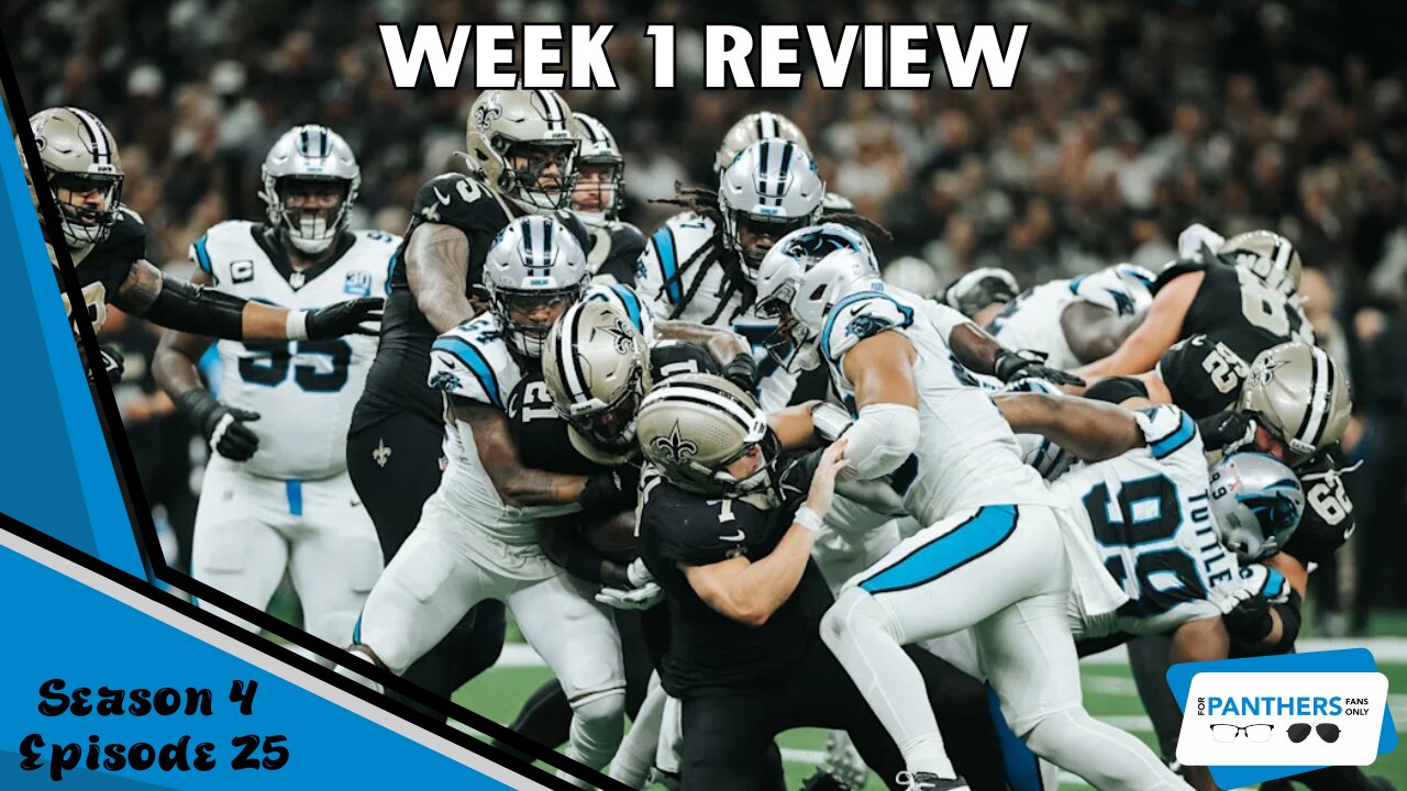 OFFICIAL Game Review Carolina Panthers vs. New Orleans Saints