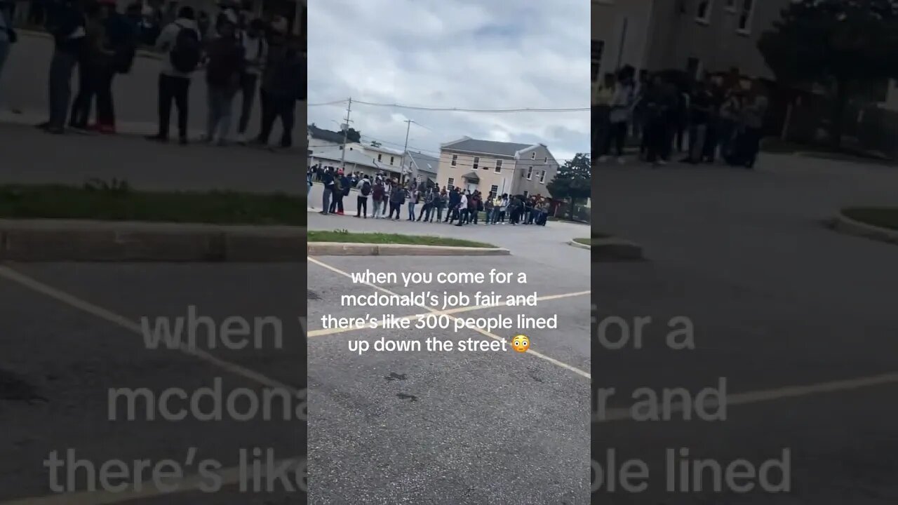 Need a job? GOOD LUCK!