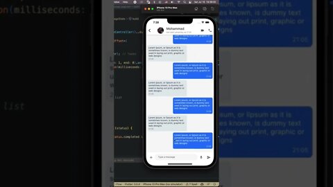 Chat App Design In Flutter 😁🧑‍💻 Subscribe For more tutorials