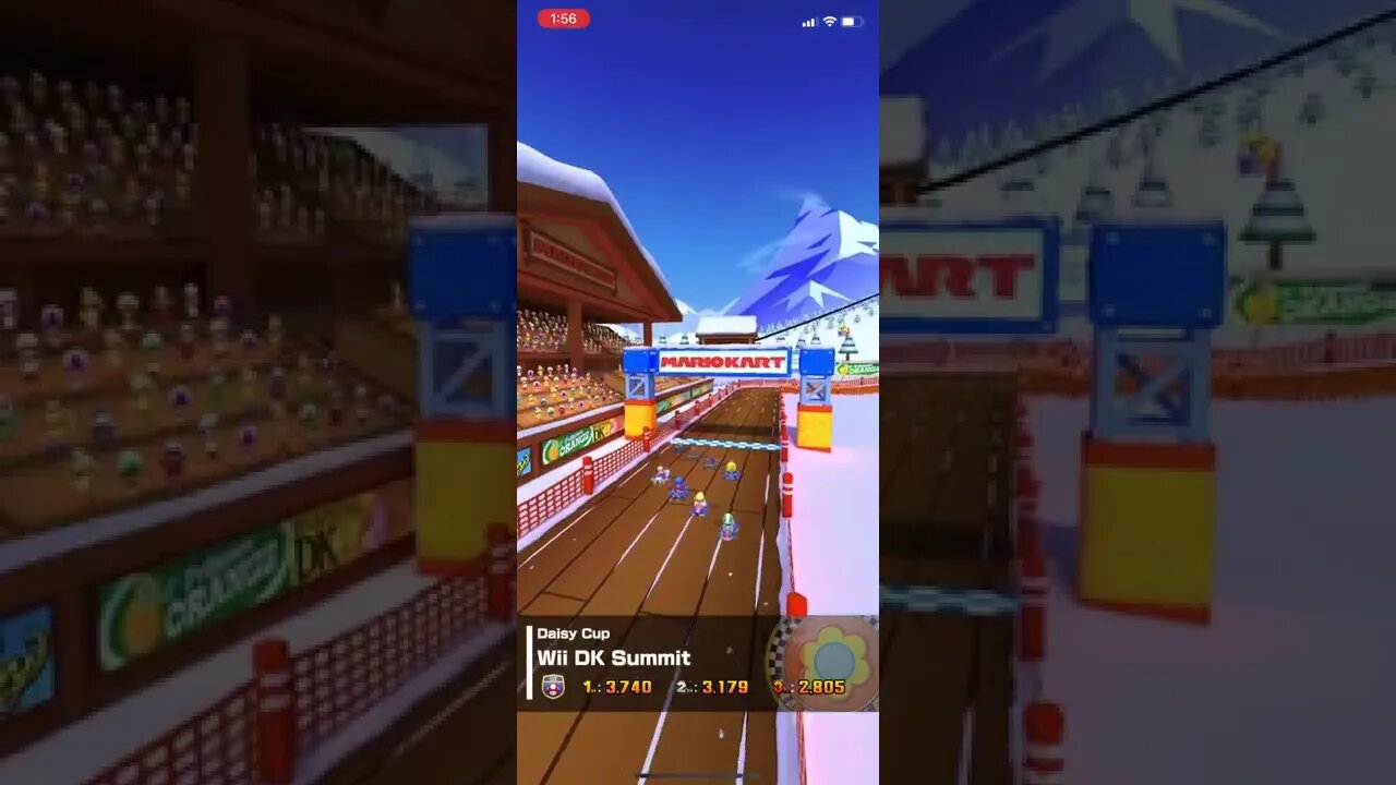Mario Kart Tour - Wii DK Summit Track Intro