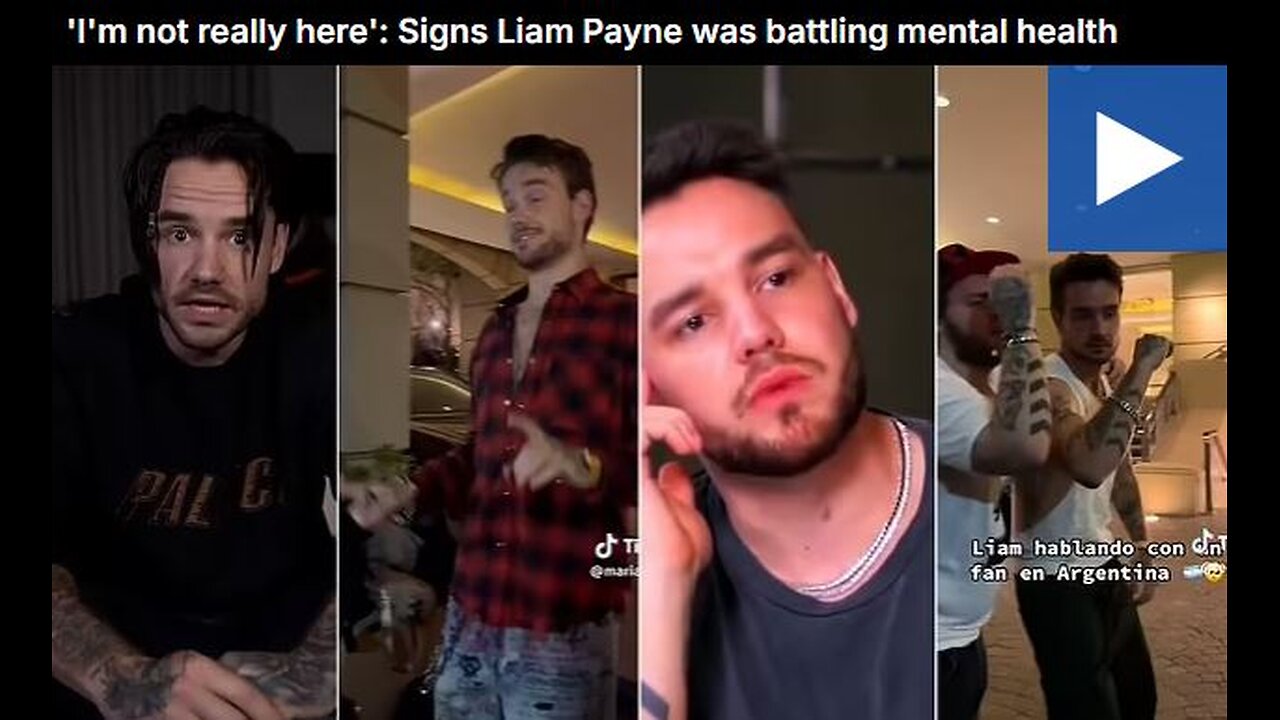 Liam Payne Viral Video: 'I'm not really here': Signs Liam Payne was battling mental health
