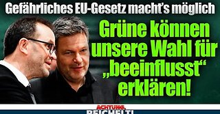 ALARM! Das droht bei der Bundestagswahl durch schreckliches EU-Gesetz