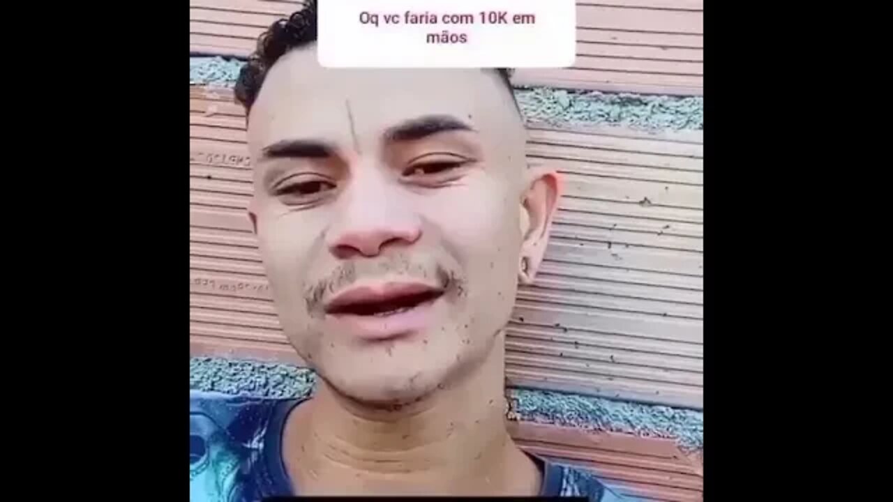 O QUE VOCE FARIA COM 10 MIL EM MAOS EM DINHEIRO VIVO ? ( MEME ) ( VIRAL ) ( RIR ) #shorts