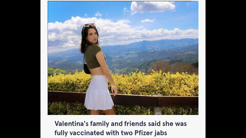 Double Vaxxed 18 Year Old Model Dies Of Blood Clot Complications