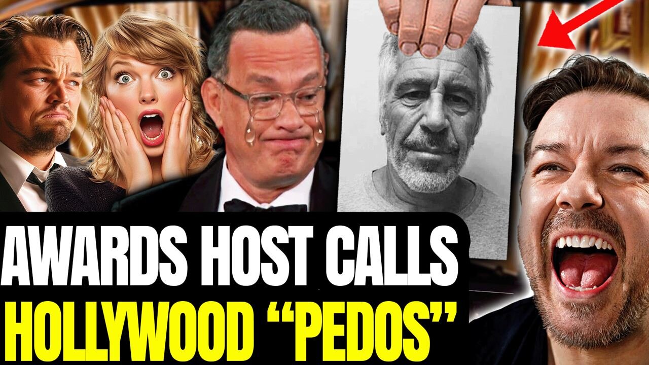 AGAIN! HOLLYWOOD Elite in SHOCK As Awards Host Calls Them 'Ped*philes' On LIVE TV! The Epstein CURSE