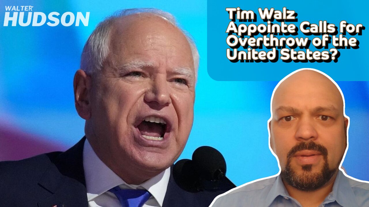 Tim Walz Appointee Calls for Overthrow of the United States