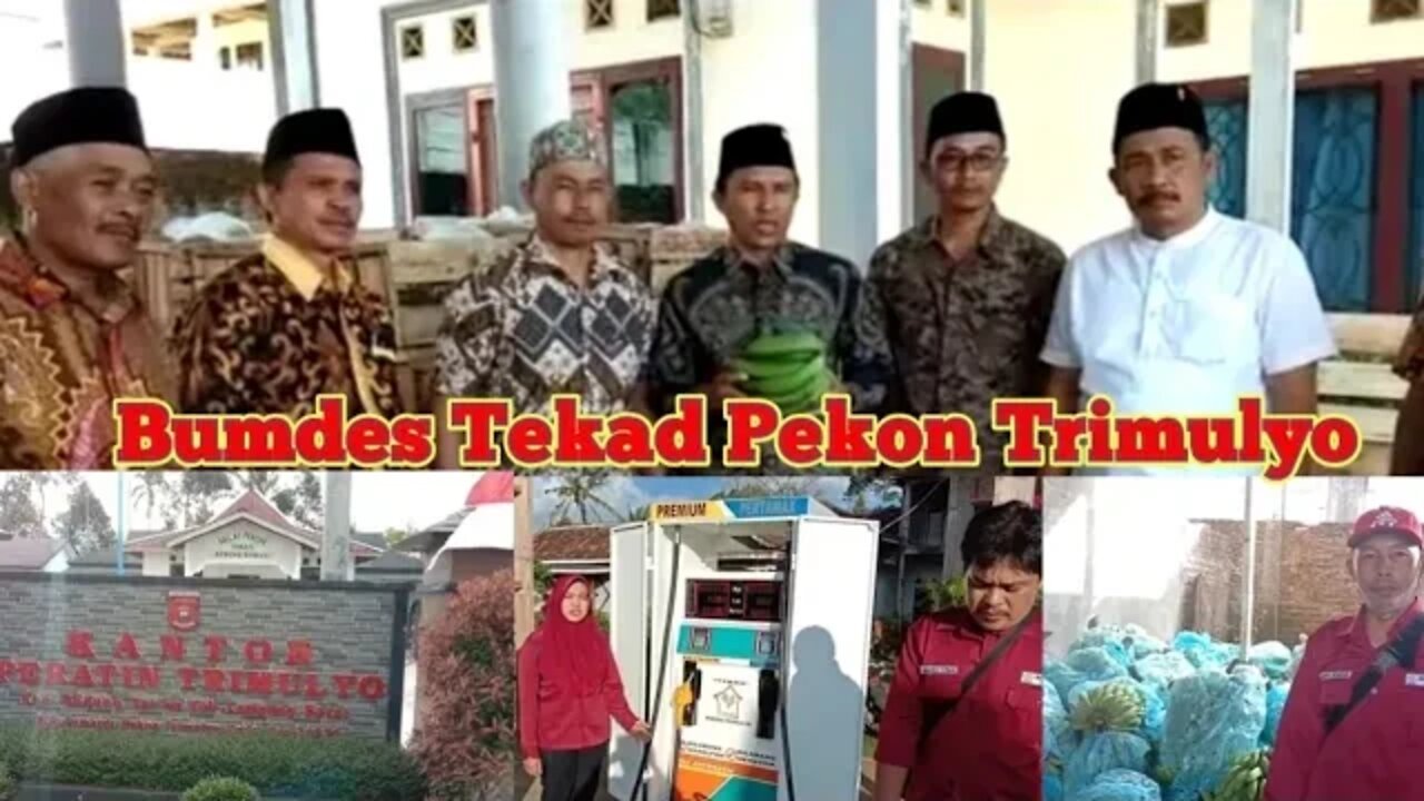 Bumdes Tekad Pekon Trimulyo Terus raih Laba