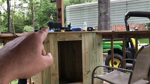 Building an outdoor kitchen