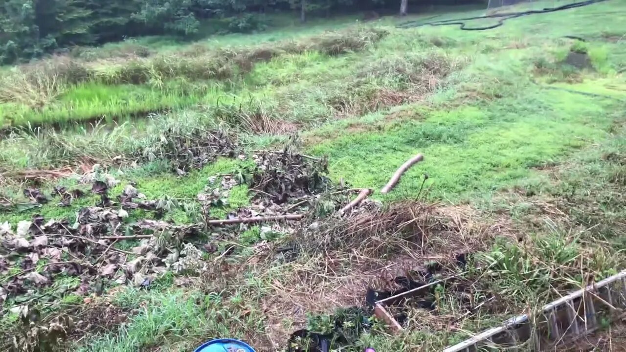 A design for rainy season that protects soil