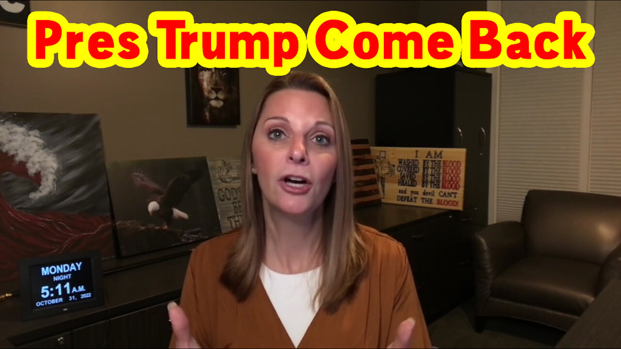 Julie Green "Pres Trump Come Back" November 2022