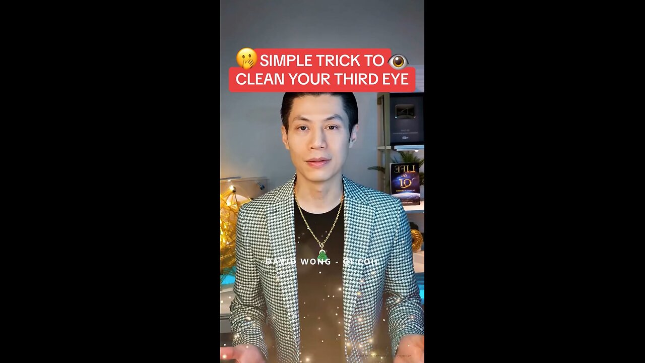 SIMPLE TRICK TO CLEAN YOUR THIRD EYE