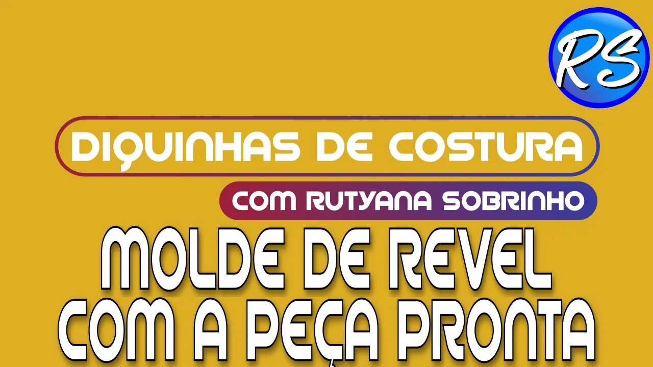 COMO fazer o MOLDE DO REVEL com a PEÇA PRONTA | DEP 174