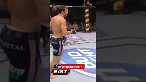 Luke Rockhold Lethal Body Kick 🦵