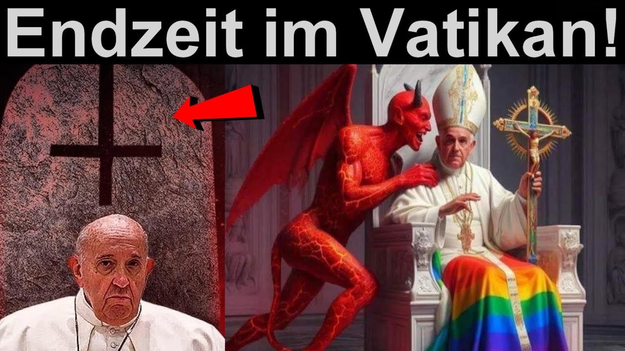 Endzeit-News ➤ Papst hetzt gegen Israel! | Vatikan setzt Bibel außer Kraft!@EndzeitreporterMcM🙈