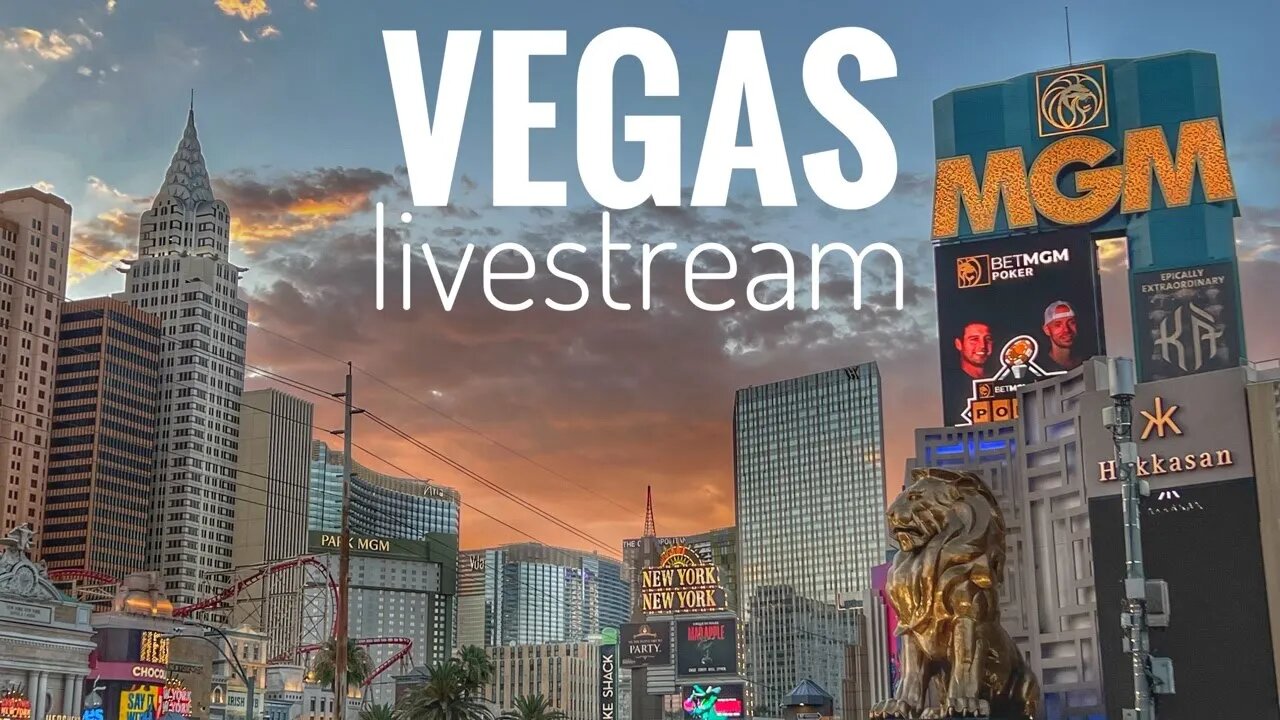 Vegas LIVESTREAM - Vegas Strip Walk π― πΊπΈ Stunning 1080p 60fps Stream