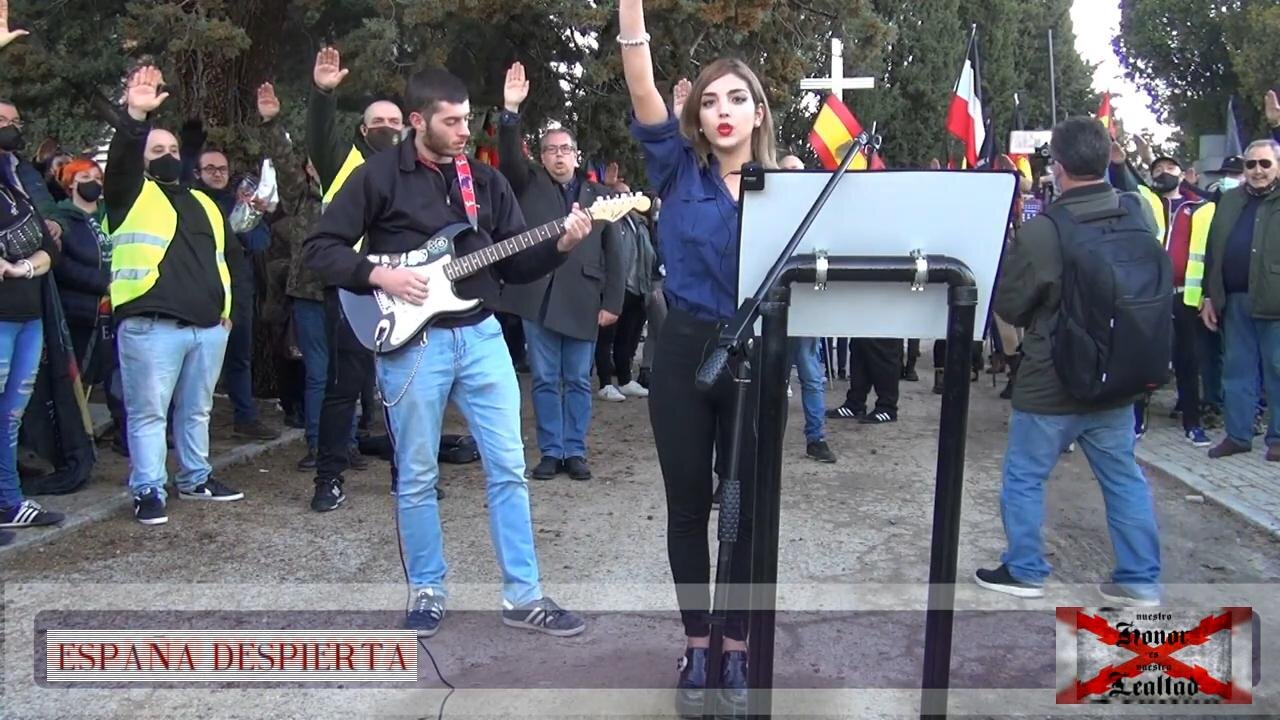 Isabel Peralta - 13 Febrero 2021 Homenaje a la División Azul