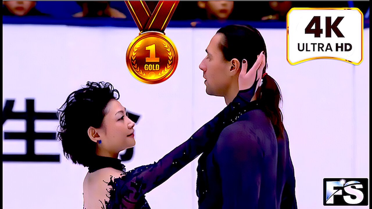 YUKO KAVAGUTI🇷🇺🥇 & SMIRNOV🇷🇺🥇Free Skate 2015 Cup of China (US.4K)