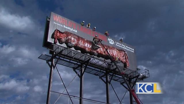 “Ribdiculous” Billboard in KC