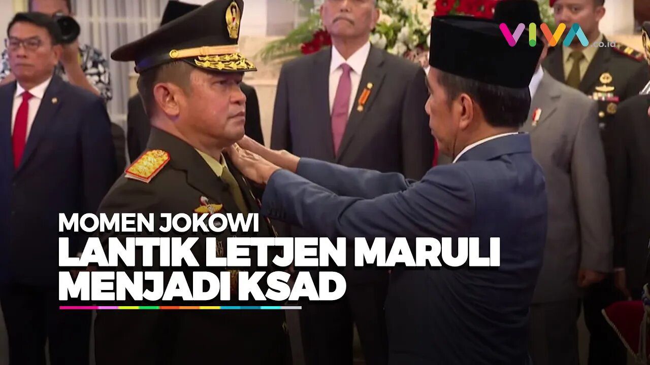 [FULL] Pelantikan Letjen Maruli Simanjuntak Menjadi KSAD