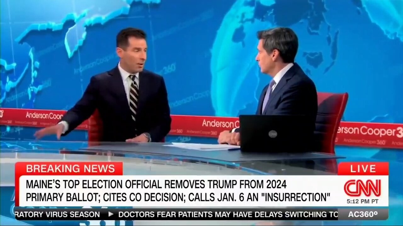 CNN's Honig: Maine Sec of State Used YouTube As Basis For Removing Trump From Ballot