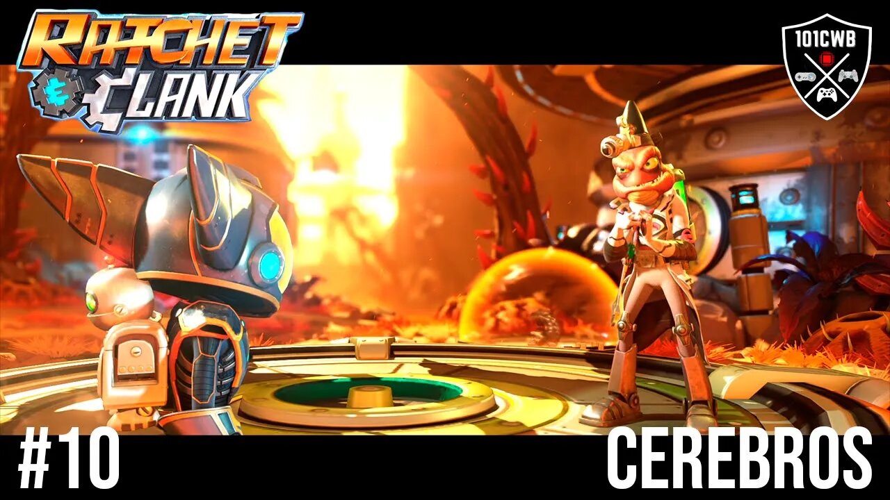 Ratchet and Clank - 1080p 60fps - #10 CEREBROS - Gameplay/Walkthrough PT BR