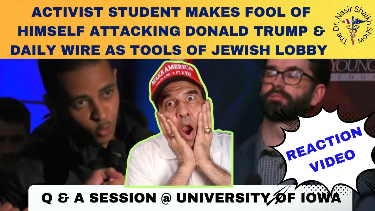 Student Identifies As Bi-Racial Makes Fool Of Himself Attacking Donald Trump & Matt Walsh Q & A