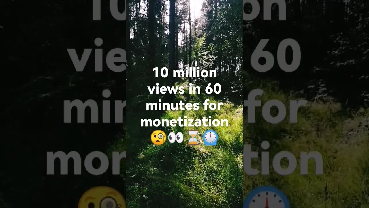 10 million views in 60 minutes 🙀