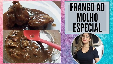 Frango ao molho especial. Muito fácil. Uma delicia! Confira! #fabymiguelrumo4kh #cozinhasaudável