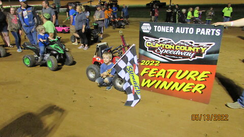 Clinton County Speedway Power Wheels Race