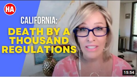 CALIFORNIA CONTINUES TO SUFFOCATE BUSINESSES!!