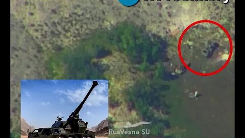 💢 "O" group destroyed a Czech self-propelled howitzer "Dana-M2"