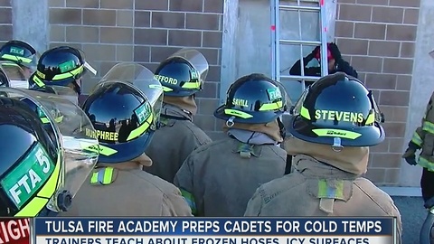 Cold temps creating challenges for firefighters